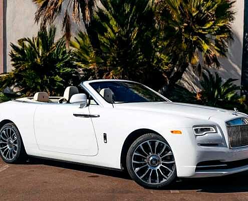 Rolls Royce Dawn White Rent Dubai 2