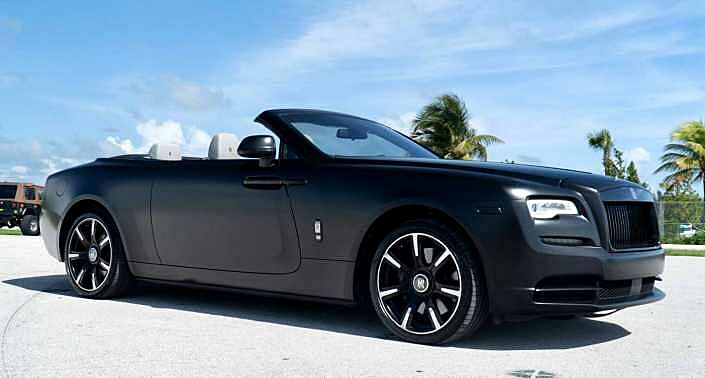 Rent Rolls Royce Dawn 2020 Black