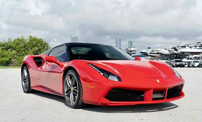 Rent Ferrari GTB Red in Dubai 6