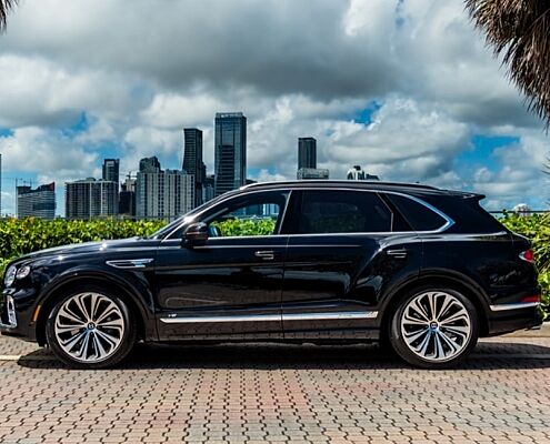 Rent Bentley Bentayga 2023 Black Rental in Dubai 2