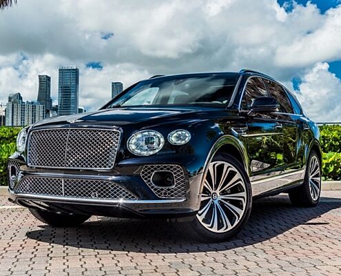 Bentley Bentayga 2023 Black Rental in Dubai 2
