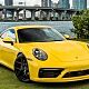 Porsche 911 Yellow 2022 Rental in Dubai